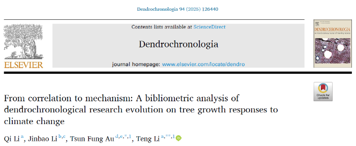 Анализ развития дендроклиматических исследований за последние 25 лет: российские учёные заслуженно входят в топ по коллаборациям, публикациям и цитируемости!