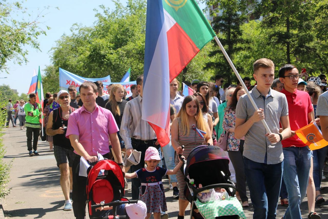 Парад дружбы народов России